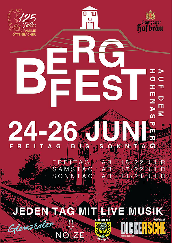 Plakat Bergfest 2022