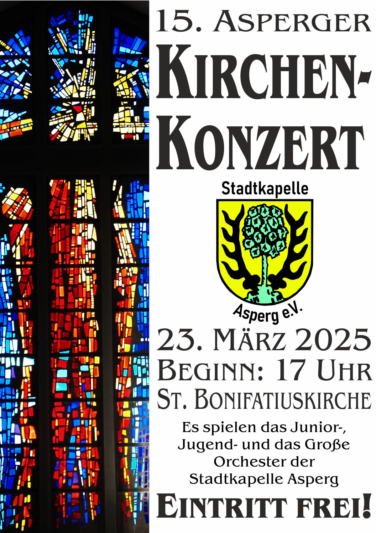 Plakat Kirchenkonzert 2025