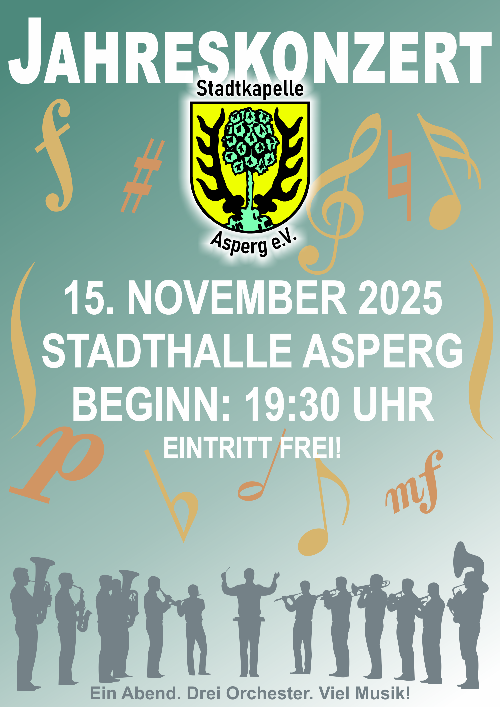 Nachbericht Jahreskonzert am 15.11.2025